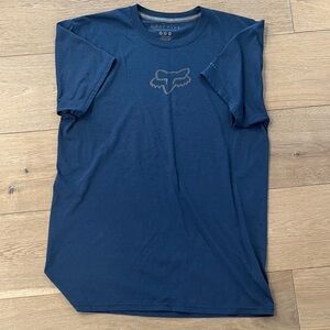 Fox Men's Navy Short Sleeve Tee